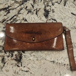 Urban Southern Leather Wristlet